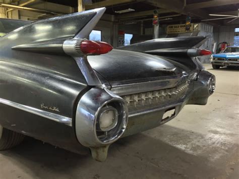 1959 Cadillac Coupe Deville 2 Door Hardtop Black Ac 59