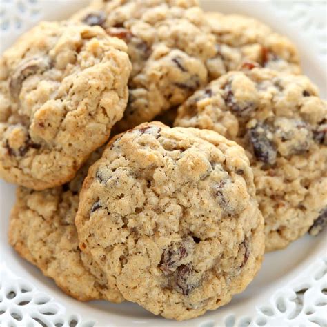 The oatmeal raisin cookie recipes in this article have their own unique texture and taste that you can't get from the standard crunchy oatmeal cookie recipes. Soft and Chewy Oatmeal Raisin Cookies