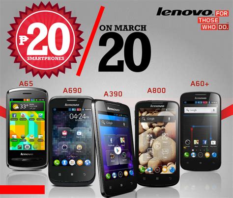 Lenovo Mobile Philippines Sells Smartphones For 20 Pesos At Sm Light