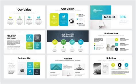 Business Infographic Presentation Powerpoint Template 76185