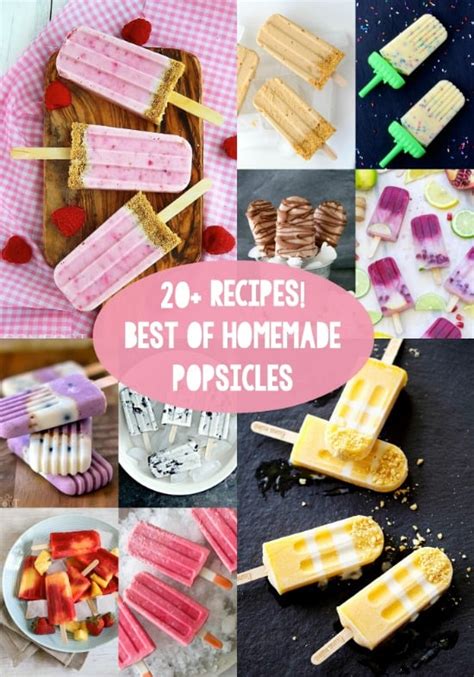 20 homemade popsicle recipes the ultimate list homemade popsicles popsicle recipes