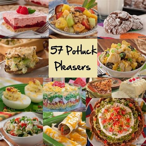 57 Potluck Pleasers Easy Potluck Recipes Potluck Dishes Easy Potluck