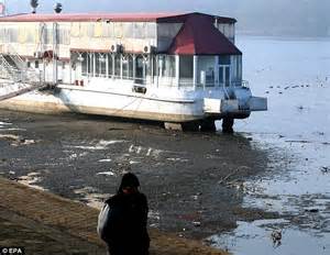 Danube Drought Fears For Cruises And Shipping As River Levels Drop Daily Mail Online