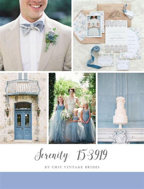 Serenity Blue Wedding Theme Pantone Spring 2016