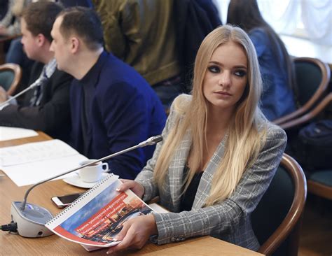 Putin Spokesmans Daughter Interning At Eu Parliament Ap News