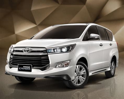 Toyota Innova Crysta With Sporty Bodykit Unveiled In Thailand