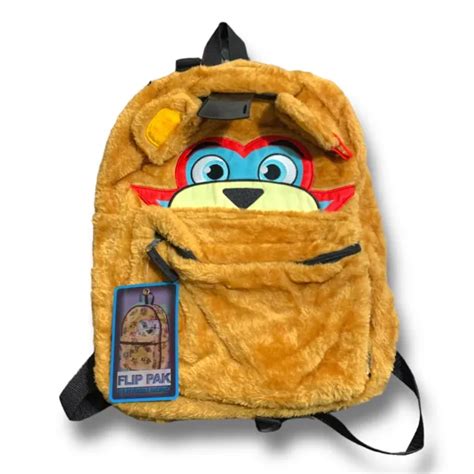 Fnaf Five Nights At Freddys Collector Reversible Backpack Flip Pak Htf