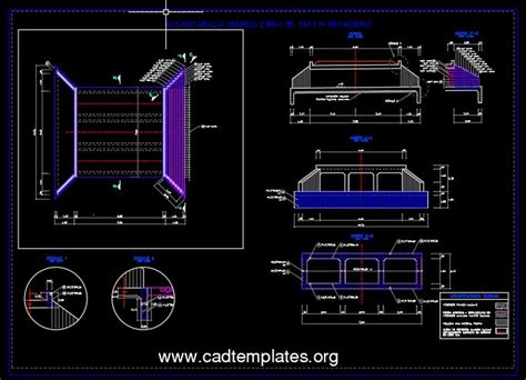 Box Culvert Curved Concrete Layout Cad Template Dwg Cad Templates