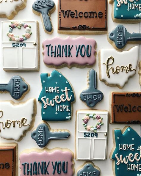 Pin By Meg Fink On Realtor Cookies Realtor Ts Cookie House Sugar