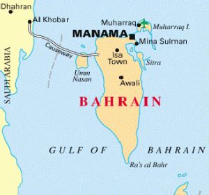 Plano y mapa turístico de bahrein: Iranians protest against Saudi-Bahrain union plan