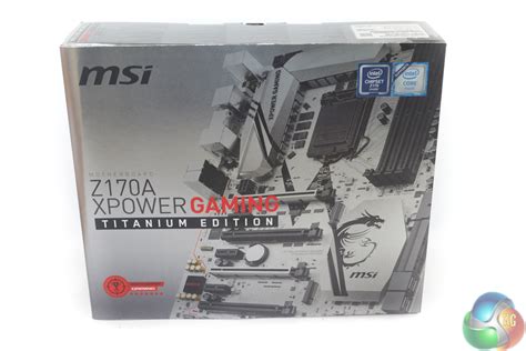 Msi Z170a Xpower Gaming Titanium Edition Review Kitguru Part 2