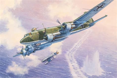 Рисунок Focke Wulf Fw 200c 6 Condor на рабочий стол Авиация War