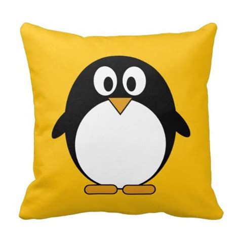 Cute And Modern Cartoon Penguin Penguins Cute Penguins Pillows