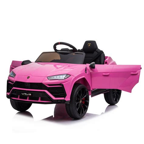 Lamborghini Kids Electric Ride On Car12v 3 Speed Dual Drive With 24g