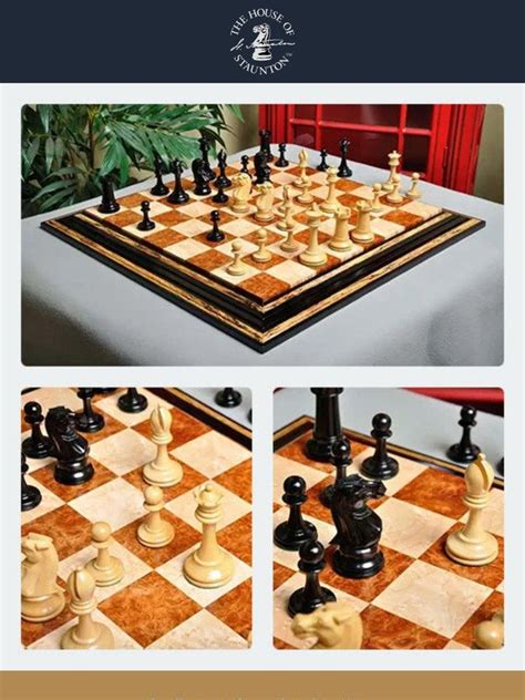 House Of Staunton Uk Our Featured Chess Set Of The Week The B And Co