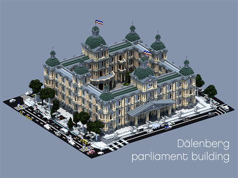 Dalenberg City Parliament Building Minecraft Map