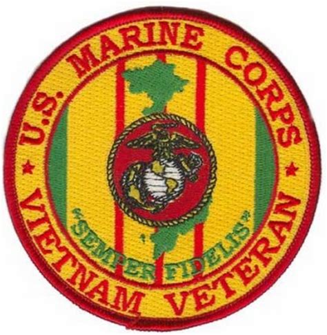 Marine Corps Vietnam Veteran 4” Patch