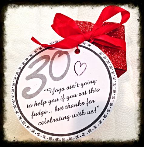 Choose the perfect 30th birthday gift from our range of personalised present ideas to give them something special on their milestone birthday. 30th birthday party favor | 30th bday party, 30th birthday party favors, 30th birthday parties