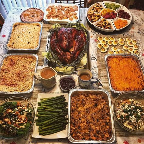 This Was Our Thanksgiving Spread Last Year Whats On Your Menu For