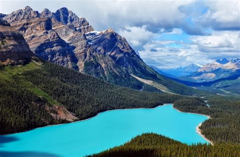 Blue Turquoise Lake Banff Canada Jeff Clow Photorator