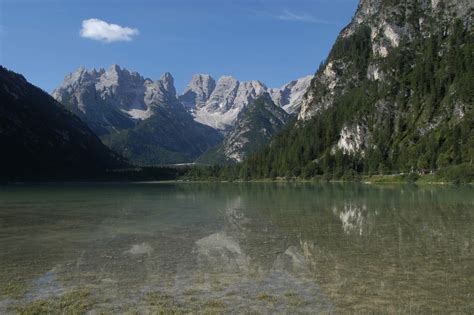 Dürrensee Mountain Lake In Hochpustertal