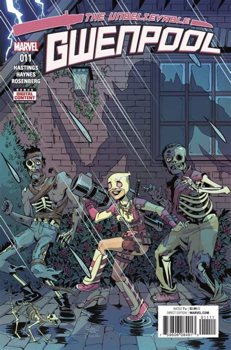 Weird Science Dc Comics The Unbelievable Gwenpool 11 Review