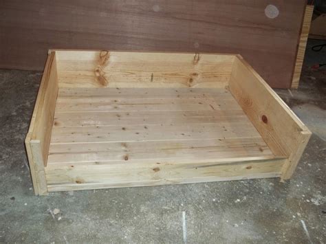 Jaime of All Trades: DIY Large Wooden Dog Bed Large Wooden Dog Bed, Dog