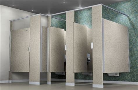 This type of installation process works well with either wood or. Commercial Bathroom Partitions