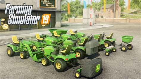 New John Deere X748 Mower Pack Is Here For All Platforms Mod