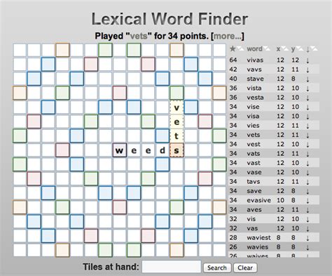 Lexical Word Finder Words With Friends Cheat Mcakins Online