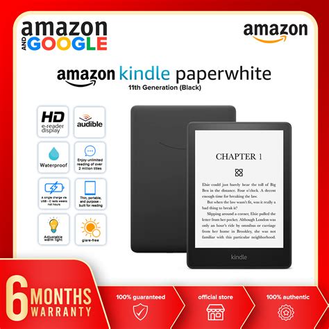 Amazon Kindle Paperwhite 5 11th Gen Latest Model Now With Adjustable