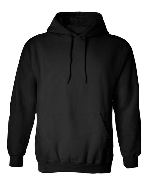Womens plain hoodie hooded zip zipper top sweat shirt jacket sweater hoody. Black Hoodie Jacket without Zipper - Cutton Garments