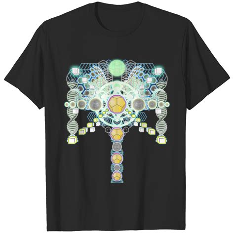 Psychedelic Visionary Shamanic Art Metatron Cube T Shirt