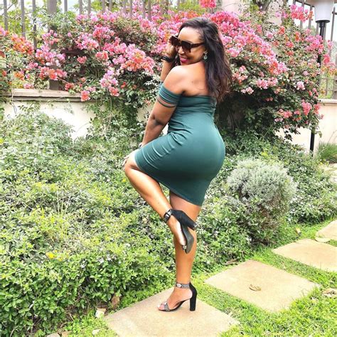 10 Photos Of Betty Kyallo Showing Off Her Peachy Bum Bum Youth