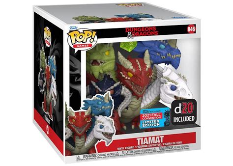 Funko Pop Games Dungeons And Dragons Tiamat D20 Included 2021 Fall