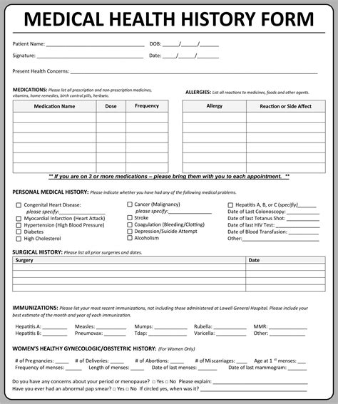 10 Best Medical Office Forms Templates Printable