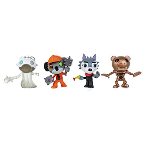 Piggy Collectible Figure Pack With Dlc Includes Four 3” Characters