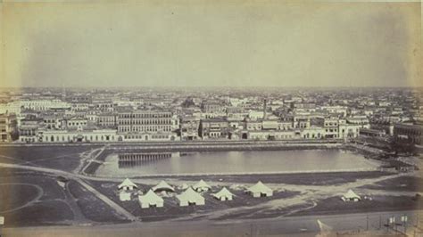 Calcutta Kolkata Panoramic View From The Ochterlony