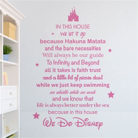 Disney Wall Stickers Disney Wall Wall Sticker