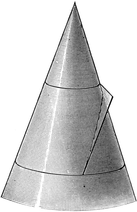 Conic Section Showing Parabola Clipart Etc