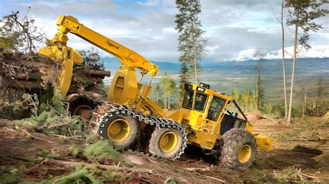 Mega Machines Tigercat Forestry Equipment Triad Machinery YouTube