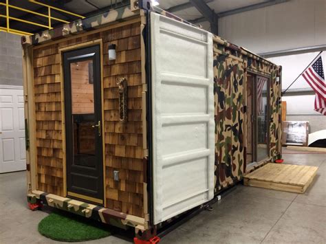 Shipping Container Hunting Cabin Shipping Container Cabins For