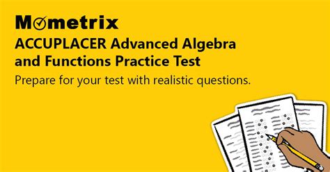 ACCUPLACER Advanced Algebra And Functions Practice Test