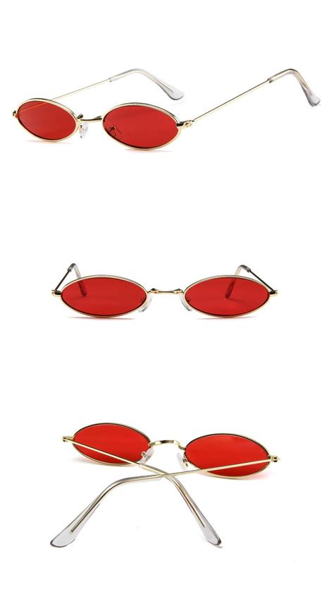 Vintage Oval Sunglasses Suniora
