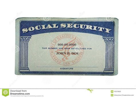 Social security card at your disposal for the perfect price order any universal documents you are in need of… new look adds security features to iowa licenses and ids. Blank card stock photo. Image of financial, card, social - 43370650