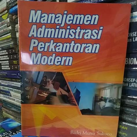 Buku Manajemen Administrasi Perkantoran Modern Lazada Indonesia