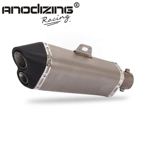 New Universal 36 51mm Motorcycle Stainless Steel Exhaust For Many