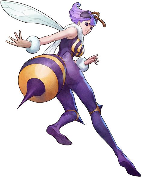 Q Bee Characters And Art Darkstalkers Resurrection Capcom Art