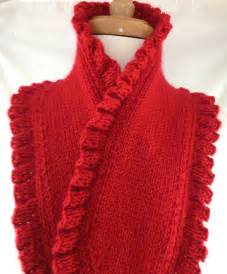 Check out our knitted neck scarf selection for the very best in unique or custom, handmade pieces from our there are 17769 knitted neck scarf for sale on etsy, and they cost $27.67 on average. Scarf Hand Knit Ruffle Ladies Elegant Red Victorian Style ...