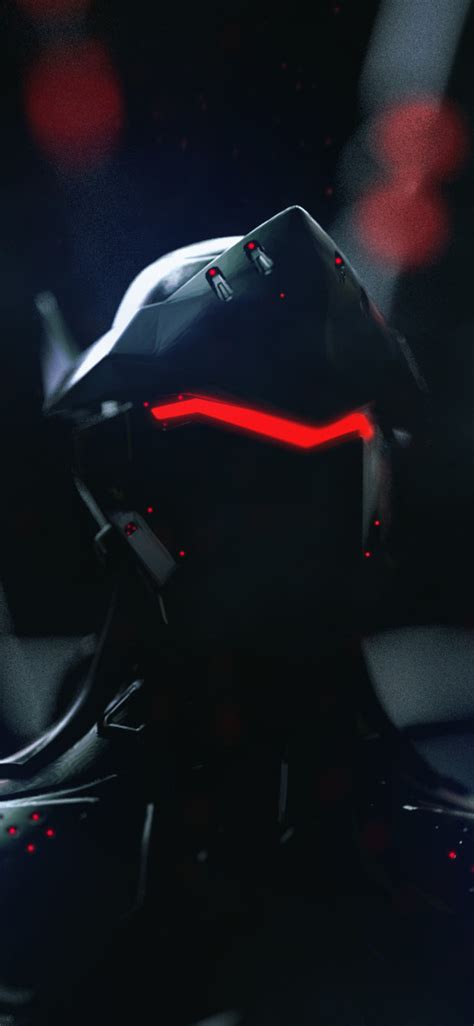 1125x2436 Genji Overwatch Neon Artwork Iphone Xsiphone 10iphone X Hd